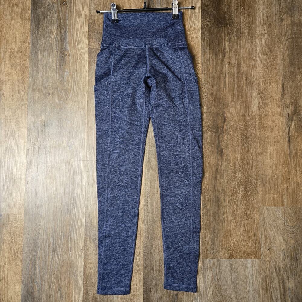 Aerie Women's Offline The Hugger 25" Leggings Heathered Blue NWT Size XS